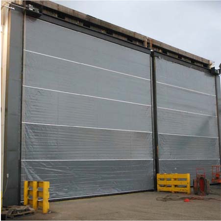 Fabric Choices for Industrial Vertical Lift Fabric Doors: What You Need to Know